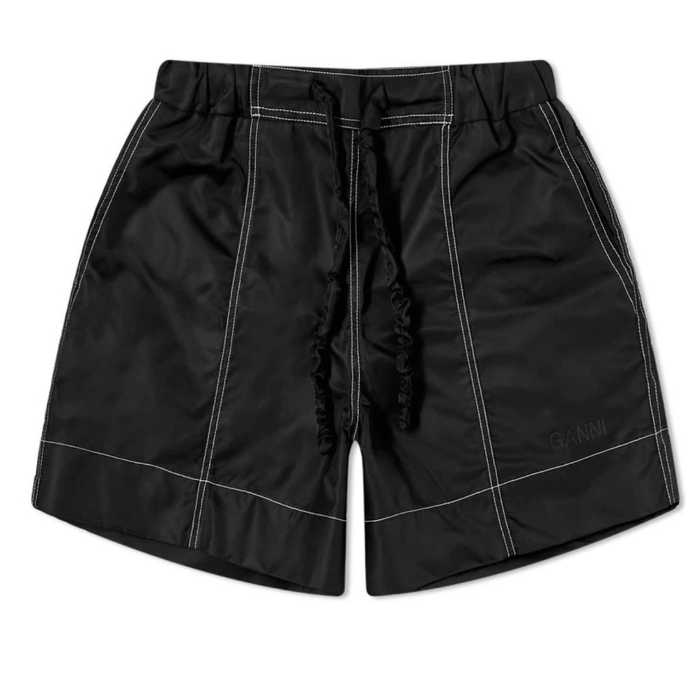 Ganni Nylon Shorts